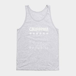 California republic (light lettering) Tank Top